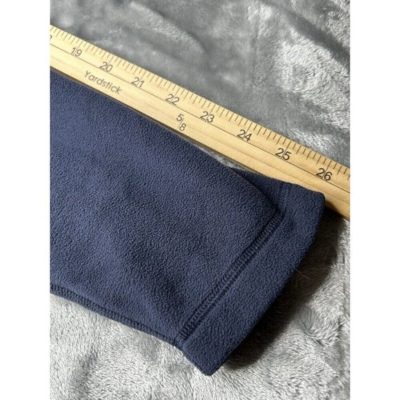 Eddie Bauer Half Zip Fleece Mens XL First Ascent Zip Pocket Blue Gray Outdoors - Picture 10 of 12